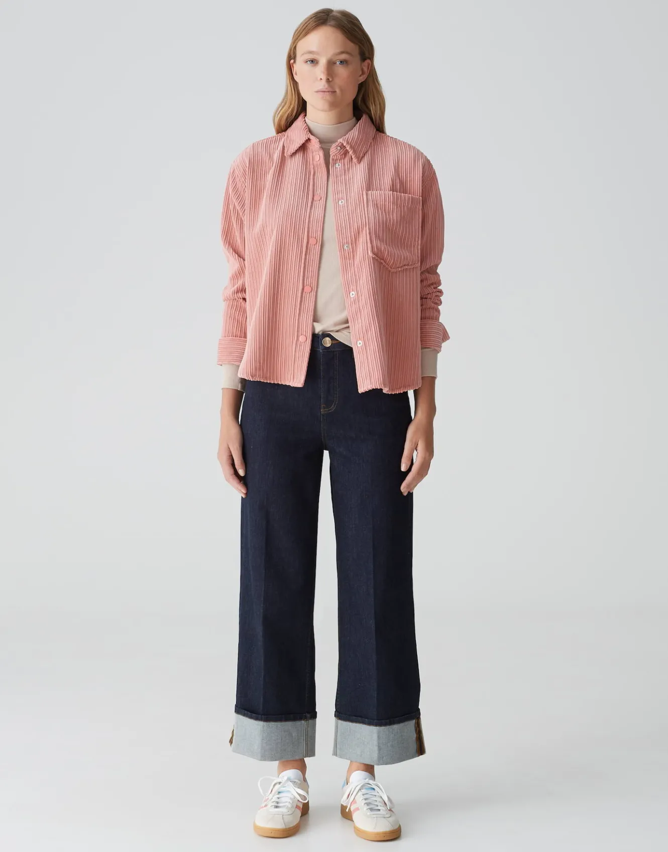cordbluse_fanki_ros_online_bestellen_0.webp OPUS Cordbluse Fanki Rosé Online Bestellen^Damen Blusen