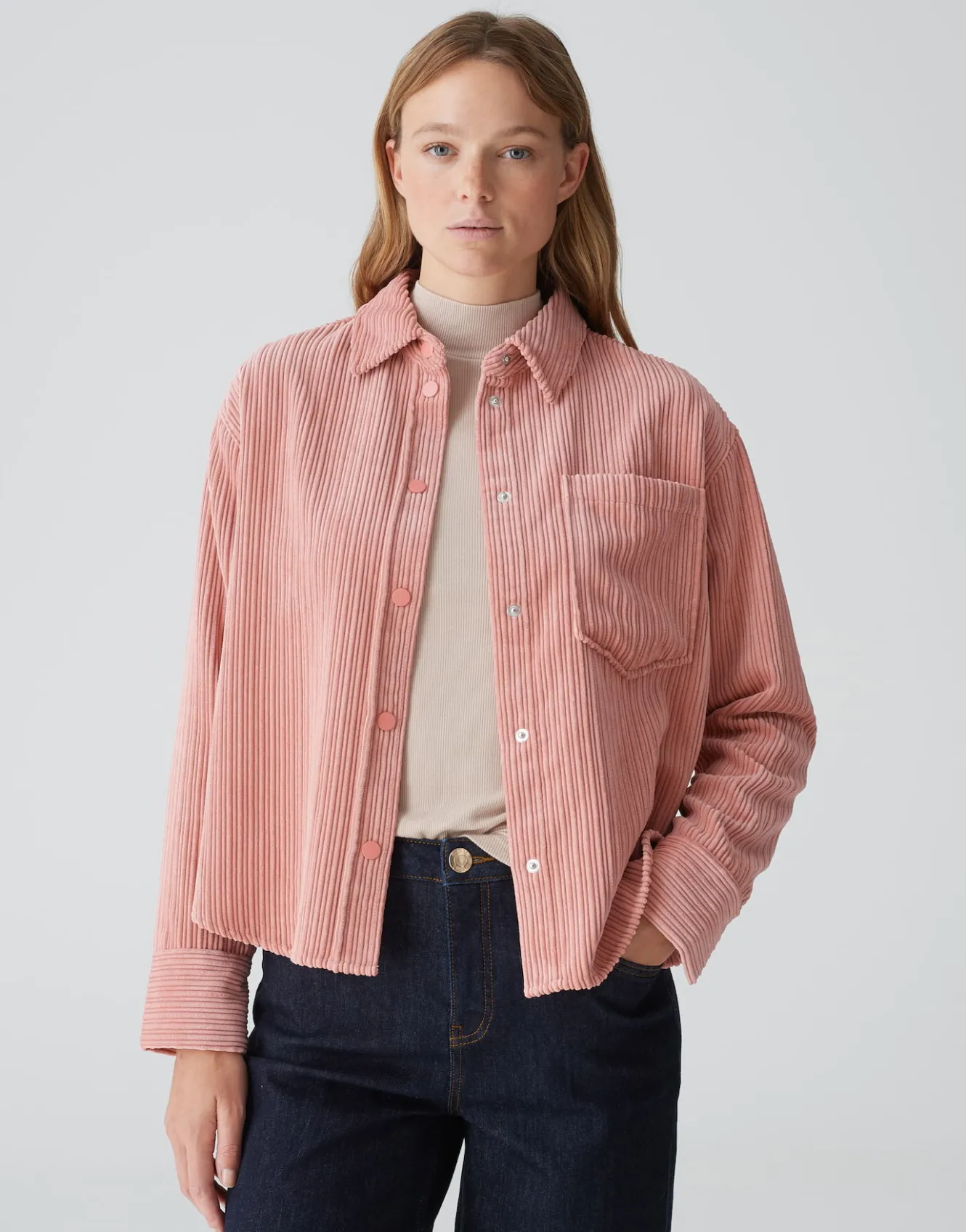 cordbluse_fanki_ros_online_bestellen_1.webp OPUS Cordbluse Fanki Rosé Online Bestellen^Damen Blusen