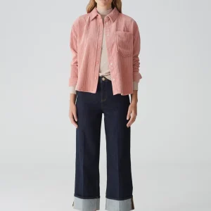 OPUS Cordbluse Fanki Rosé Online Bestellen^Damen Blusen