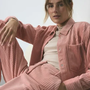 OPUS Cordbluse Fanki Rosé Online Bestellen^Damen Blusen