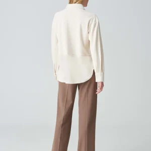 OPUS Cordbluse Flevo Weiß Online Bestellen^Damen Blusen
