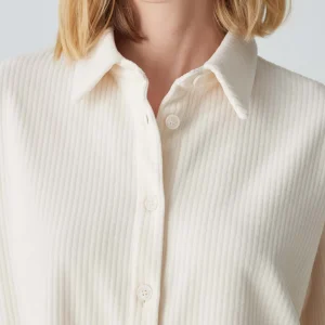 OPUS Cordbluse Flevo Weiß Online Bestellen^Damen Blusen