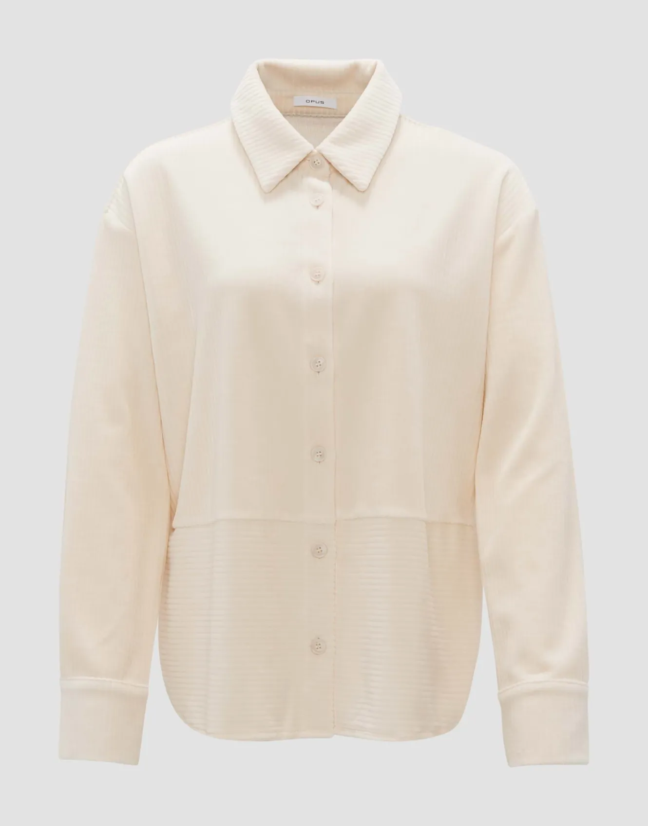 cordbluse_flevo_wei_online_bestellen_7.webp OPUS Cordbluse Flevo Weiß Online Bestellen^Damen Blusen