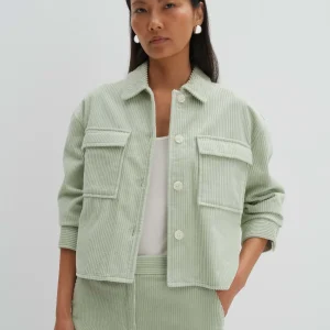 OPUS Cordbluse Zohanna Grün Online Bestellen^Damen Blusen