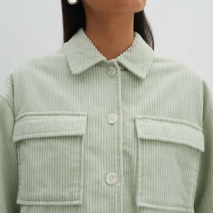 OPUS Cordbluse Zohanna Grün Online Bestellen^Damen Blusen