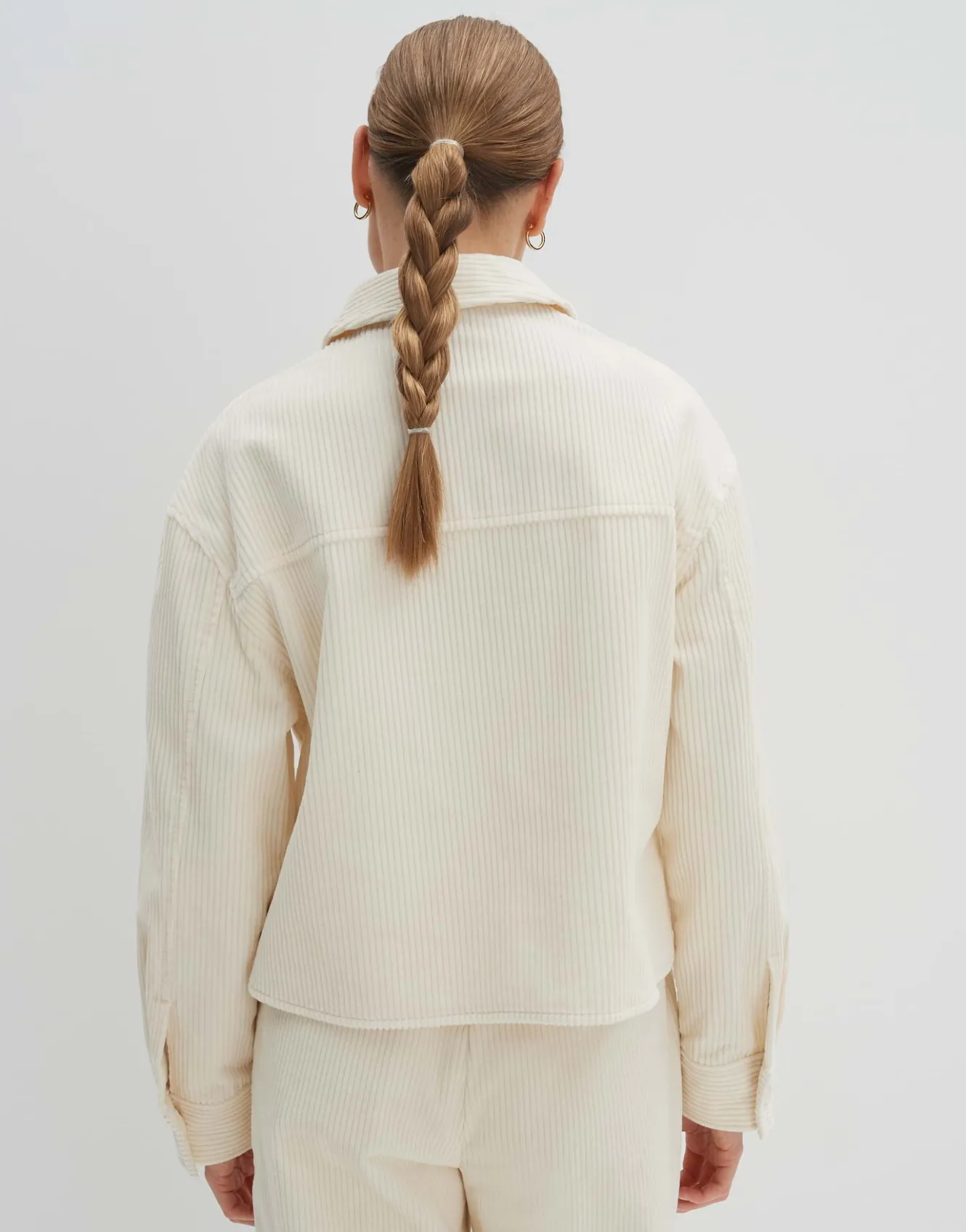 cordbluse_zohanna_wei_online_bestellen_2.webp OPUS Cordbluse Zohanna Weiß Online Bestellen^Damen Blusen