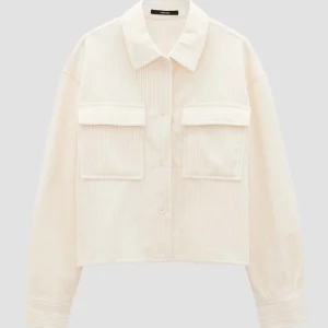 OPUS Cordbluse Zohanna Weiß Online Bestellen^Damen Blusen