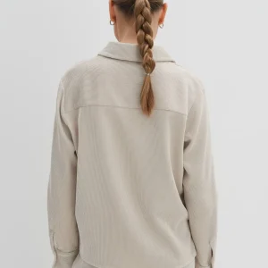 OPUS Cordbluse Zortney Detail Beige Online Bestellen^Damen Blusen