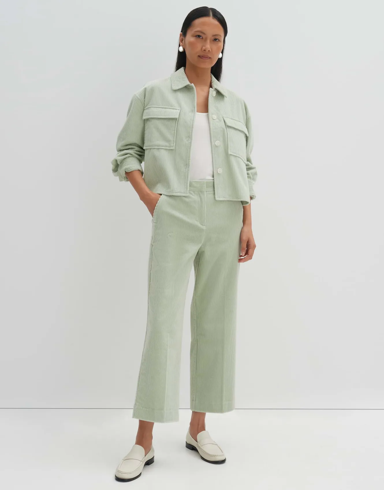 cordhose_cisilia_corduroy_grn_online_bestellen_0.webp OPUS Cordhose Cisilia Corduroy Grün Online Bestellen^Damen Hosen
