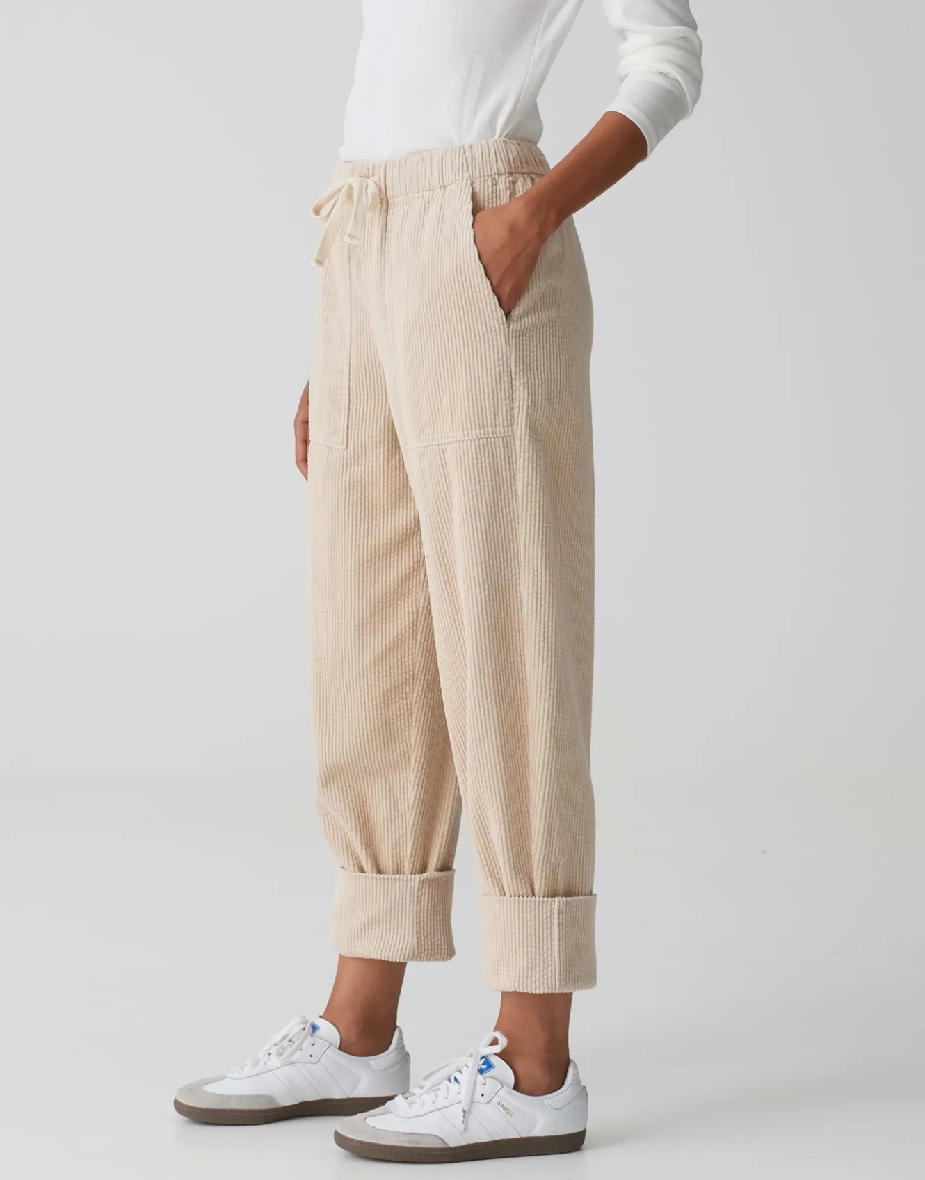 cordhose_malpi_cargo_beige_online_bestellen_3.webp OPUS Cordhose Malpi Cargo Beige Online Bestellen^Damen Hosen