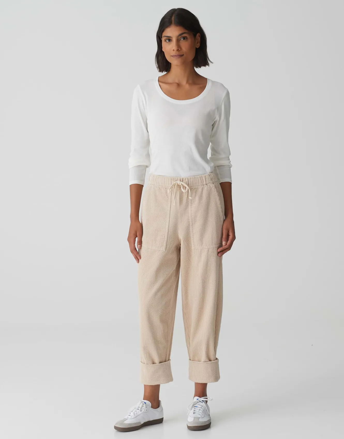 cordhose_malpi_cargo_beige_online_bestellen_6.webp OPUS Cordhose Malpi Cargo Beige Online Bestellen^Damen Hosen