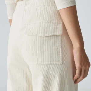 OPUS Cordhose Mileni Track Weiß Online Bestellen^Damen Hosen