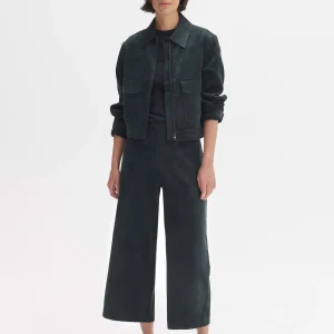 OPUS Cordhose Misha Babycord Grün Online Bestellen^Damen Hosen