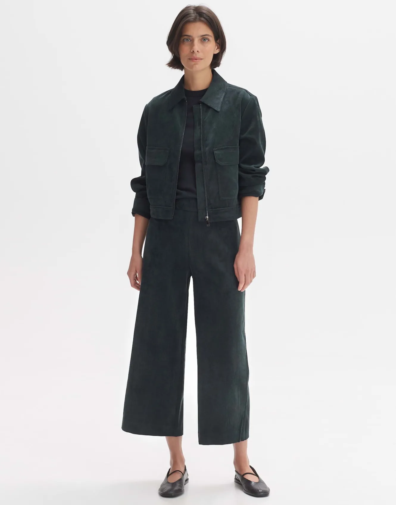 cordhose_misha_babycord_grn_online_bestellen_0.webp OPUS Cordhose Misha Babycord Grün Online Bestellen^Damen Hosen