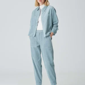 OPUS Cordhose Myha Corduroy Blau Online Bestellen^Damen Hosen