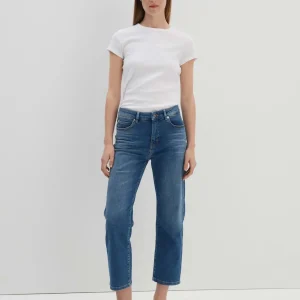 OPUS Cropped Relaxed Jeans Corah Blau Online Bestellen^Damen Jeans