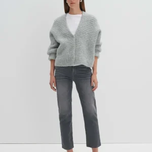 OPUS Cropped Relaxed Jeans Corah Iconic Grau Online Bestellen^Damen Jeans
