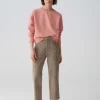 OPUS Cropped Wide Jeans Mokoti Work Braun Online Bestellen^Damen Hosen | Jeans