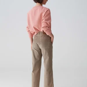OPUS Cropped Wide Jeans Mokoti Work Braun Online Bestellen^Damen Hosen | Jeans
