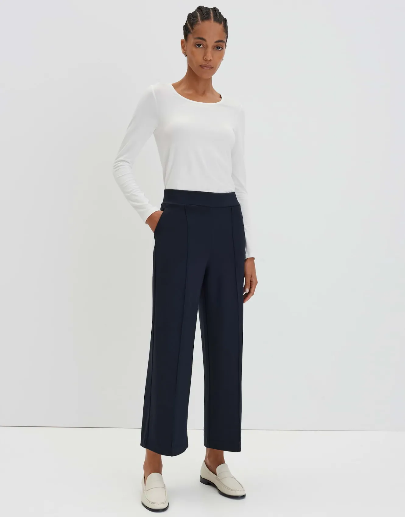culotte_curilo_modern_blau_online_bestellen_0.webp OPUS Culotte Curilo Modern Blau Online Bestellen^Damen Hosen