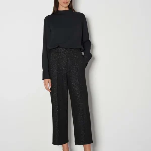 OPUS Culotte Cusam Glam Schwarz Online Bestellen^Damen Hosen
