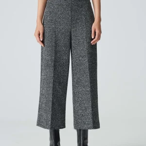 OPUS Culotte Misha Boucle Schwarz Online Bestellen^Damen Hosen