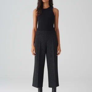 OPUS Culotte Misha Festive Schwarz Online Bestellen^Damen Hosen