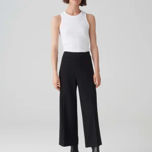 OPUS Culotte Misha Satin Schwarz Online Bestellen^Damen Hosen