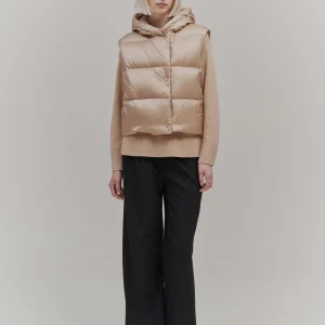 OPUS Daunenweste Vausti Beige Online Bestellen^Damen Jacken / Mäntel | Blazer / Westen