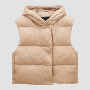 OPUS Daunenweste Vausti Beige Online Bestellen^Damen Jacken / Mäntel | Blazer / Westen