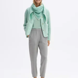 OPUS Dreieckstuch Amadsi Scarf Grün Online Bestellen^Damen Accessoires