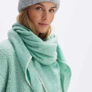 OPUS Dreieckstuch Amadsi Scarf Grün Online Bestellen^Damen Accessoires
