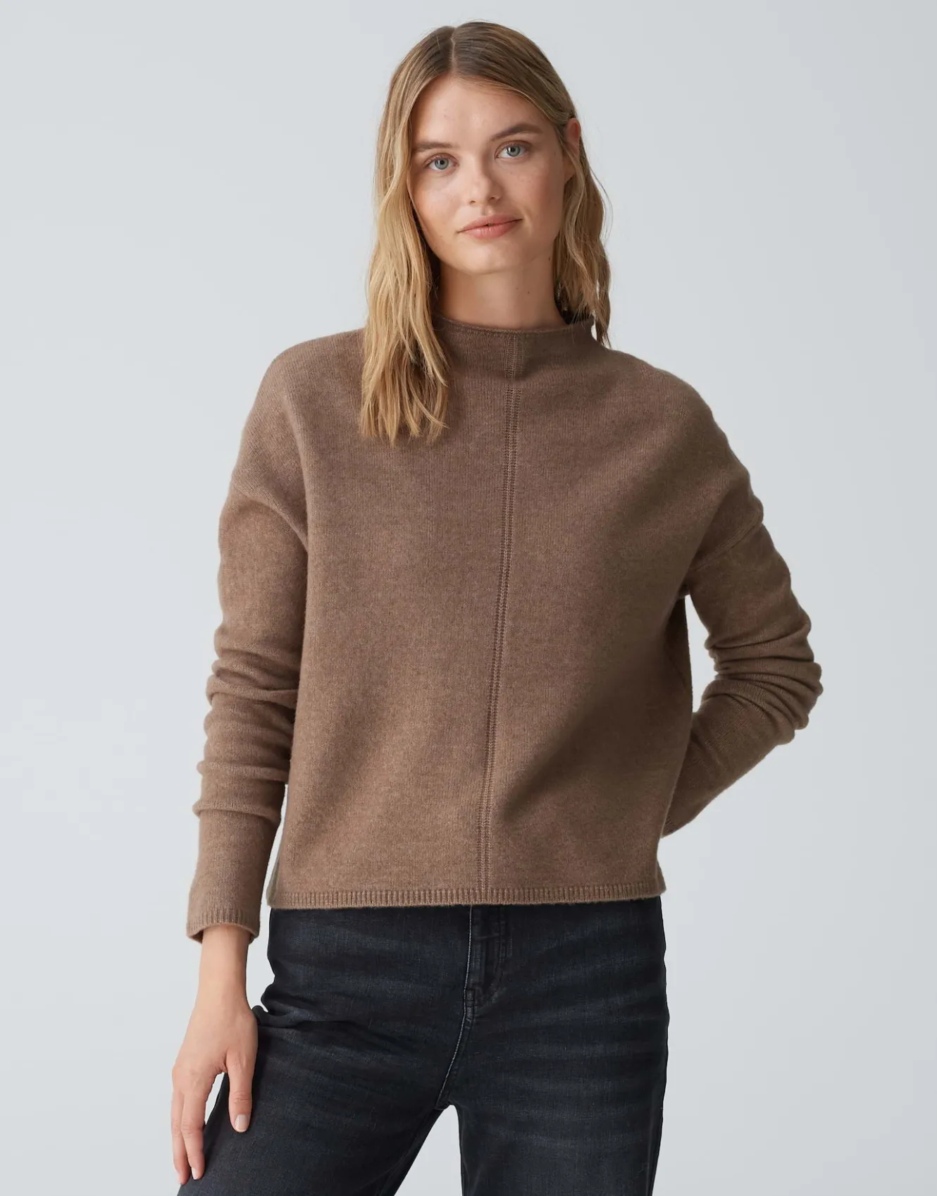 feinstrickpullover_piranula_braun_online_bestellen_1.webp OPUS Feinstrickpullover Piranula Braun Online Bestellen^Damen Strick
