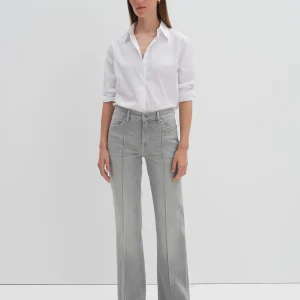 OPUS Flared Jeans Carie Line Grau Online Bestellen^Damen Jeans