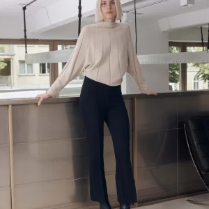 OPUS Flared Pants Curinna Detail Schwarz Online Bestellen^Damen Hosen