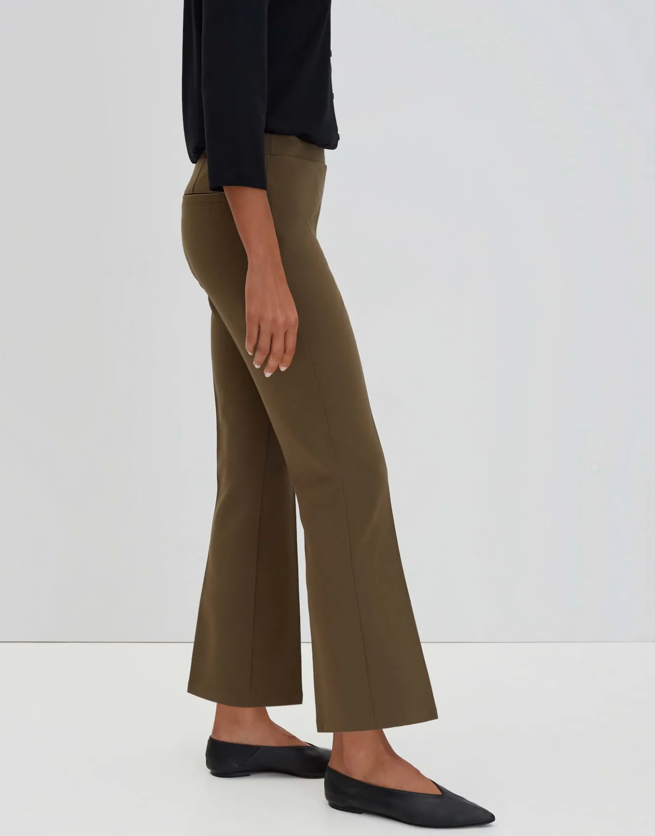 flared_pants_curinna_grn_online_bestellen_3.webp OPUS Flared Pants Curinna Grün Online Bestellen^Damen Hosen