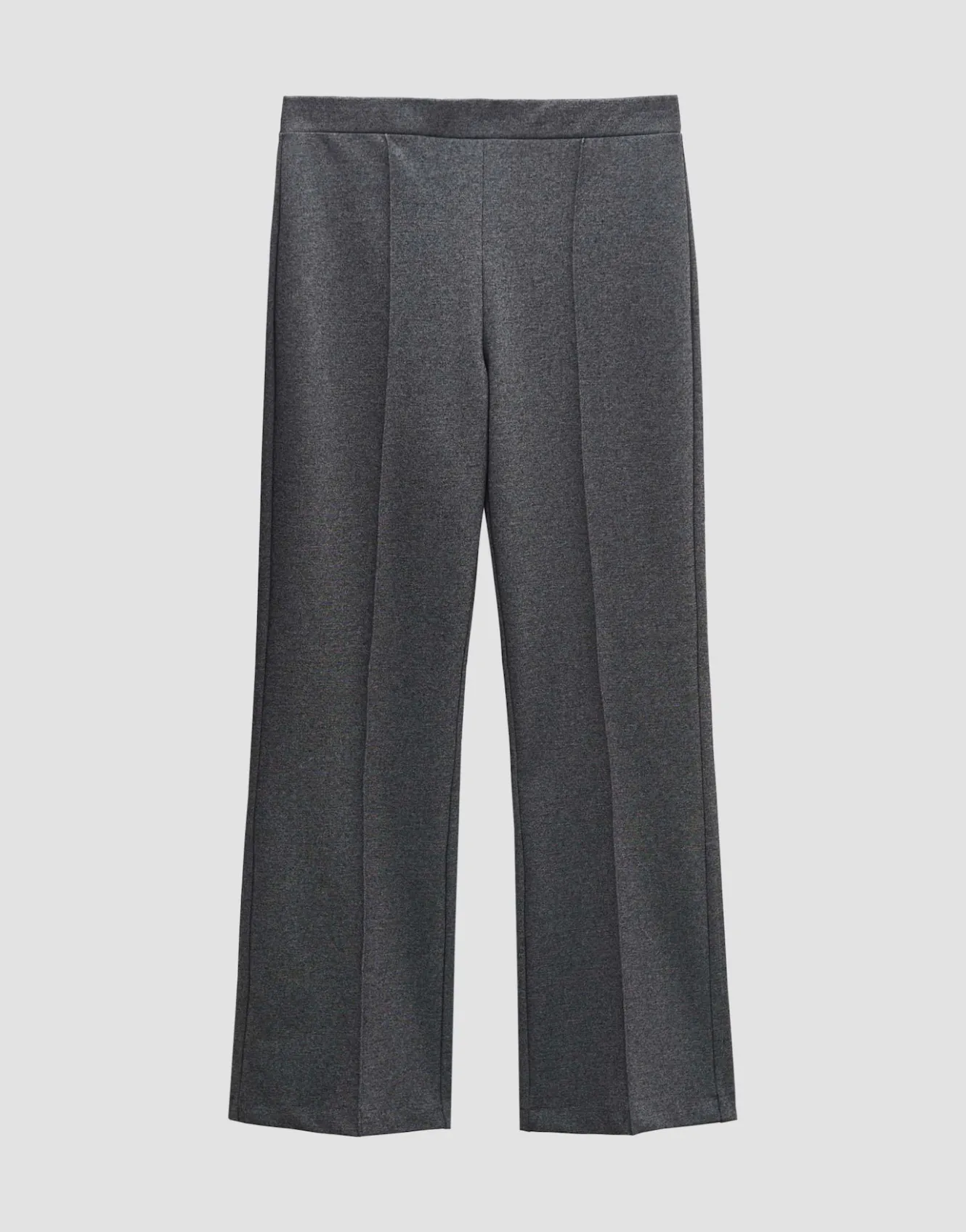 flared_pants_curinna_mlange_grau_online_bestellen_7.webp OPUS Flared Pants Curinna Mélange Grau Online Bestellen^Damen Hosen