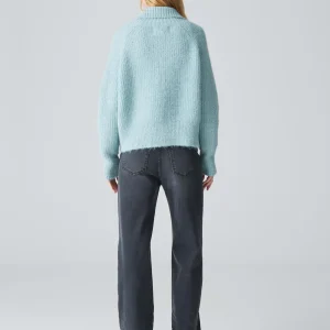 OPUS Grobstrickjacke Dazzi Blau Online Bestellen^Damen Strick
