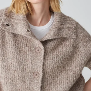 OPUS Grobstrickjacke Dazzi Braun Online Bestellen^Damen Strick