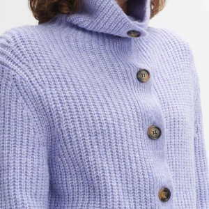 OPUS Grobstrickjacke Dokuli Lila Online Bestellen^Damen Strick