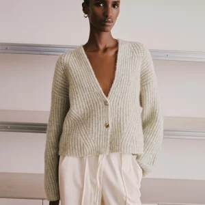 OPUS Grobstrickjacke Triya Grün Online Bestellen^Damen Strick