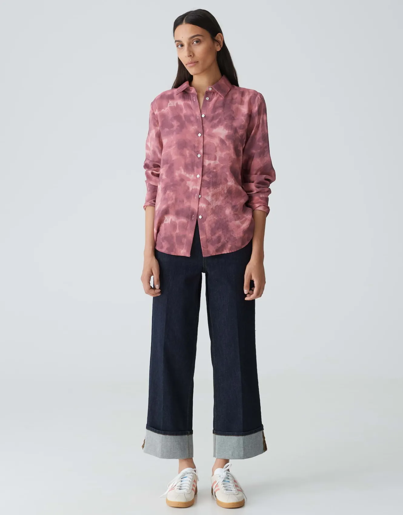 hemdbluse_falkina_faded_ros_online_bestellen_5.webp OPUS Hemdbluse Falkina Faded Rosé Online Bestellen^Damen Blusen