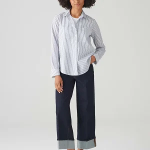 OPUS Hemdbluse Fanile Blau Online Bestellen^Damen Blusen