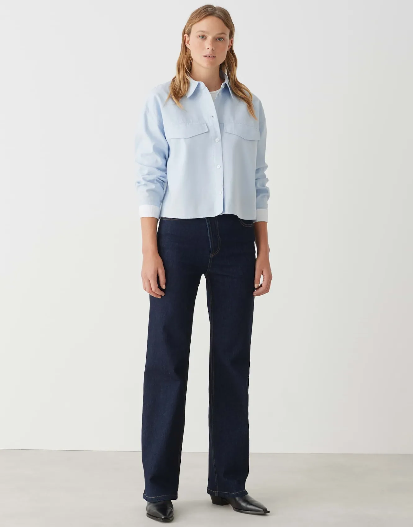 hemdbluse_finsi_blau_online_bestellen_0.webp OPUS Hemdbluse Finsi Blau Online Bestellen^Damen Blusen