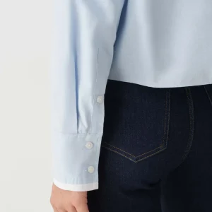 OPUS Hemdbluse Finsi Blau Online Bestellen^Damen Blusen