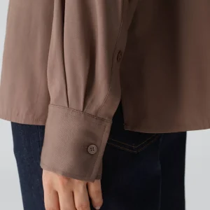 OPUS Hemdbluse Flara Braun Online Bestellen^Damen Blusen