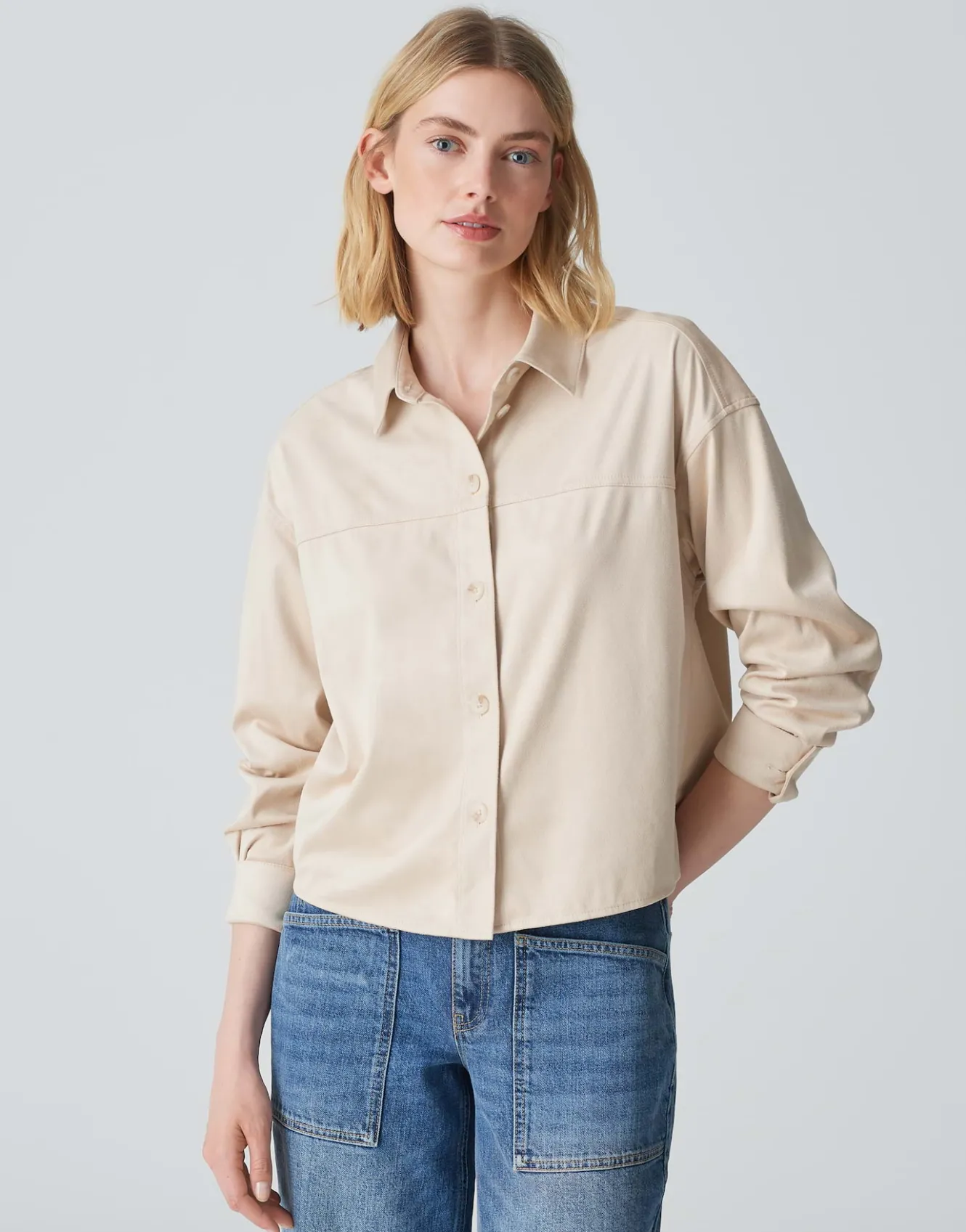 hemdbluse_fontega_beige_online_bestellen_1.webp OPUS Hemdbluse Fontega Beige Online Bestellen^Damen Blusen