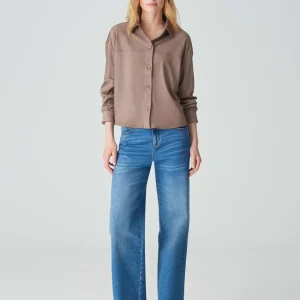 OPUS Hemdbluse Fontega Braun Online Bestellen^Damen Blusen