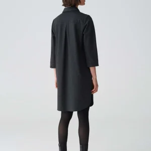 OPUS Hemdblusenkleid Wenso Schwarz Online Bestellen^Damen Kleider