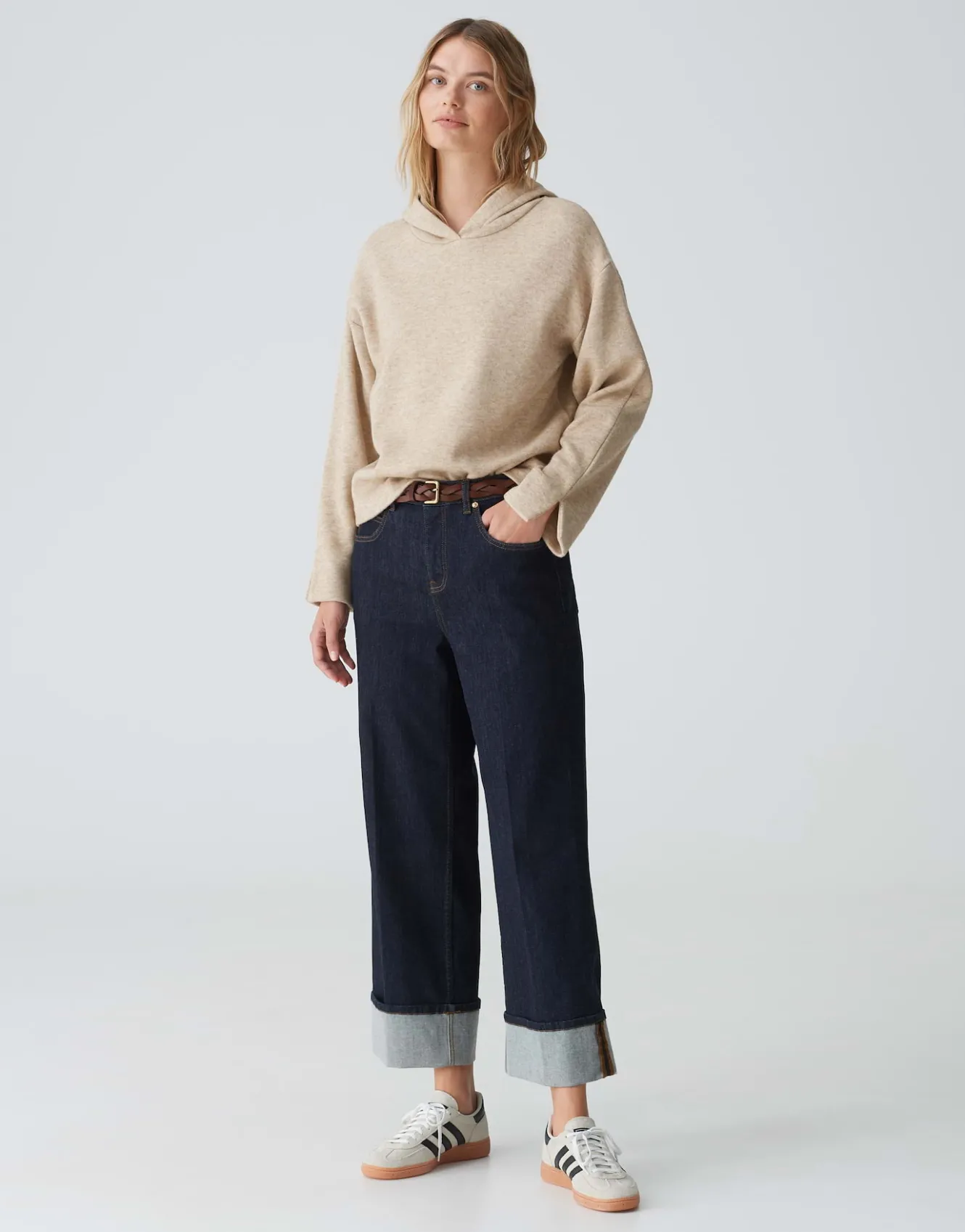hoodie_genulo_beige_online_bestellen_0.webp OPUS Hoodie Genulo Beige Online Bestellen^Damen Sweat